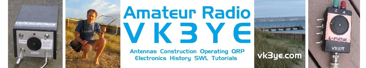 VK3YE amateur radio pages